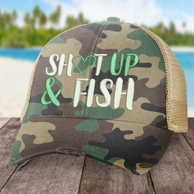 Shut Up And Fish Hat