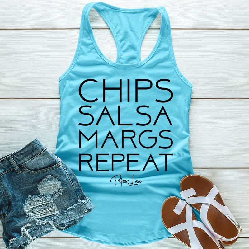 Chips Salsa Margs Repeat