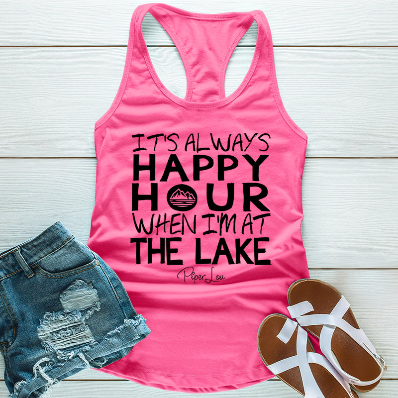 It's Always Happy Hour On The Lake