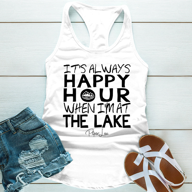 It's Always Happy Hour On The Lake