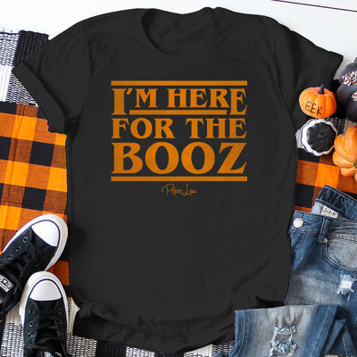 Halloween Apparel | Here For the Booze