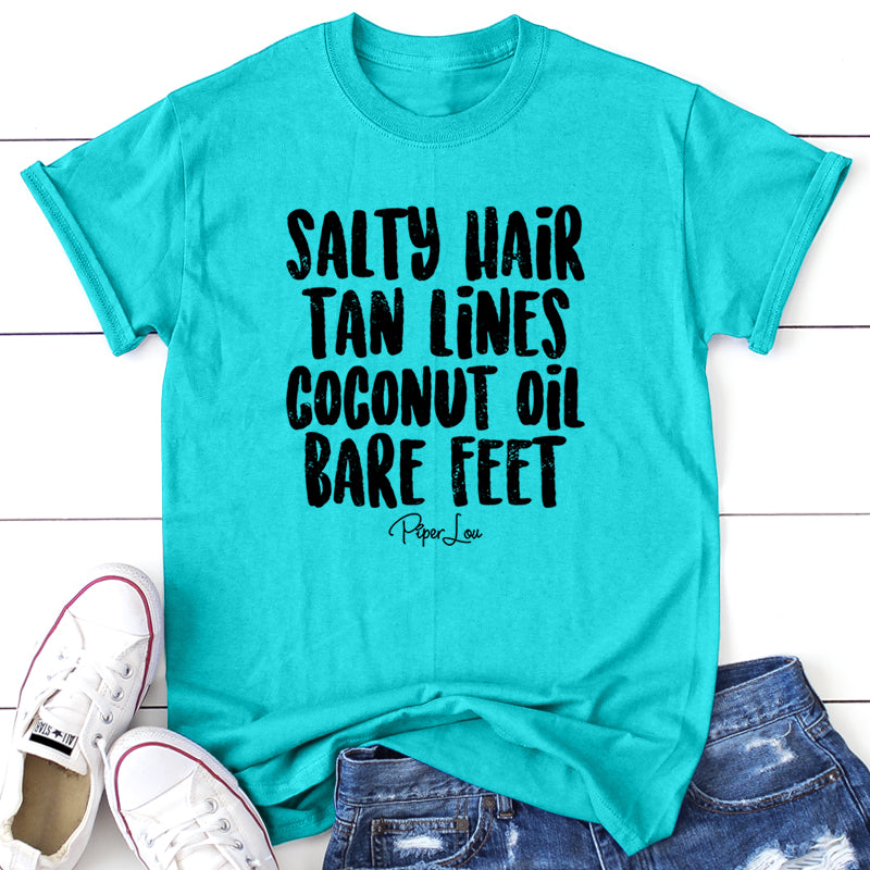 Salty Hair Tan Lines
