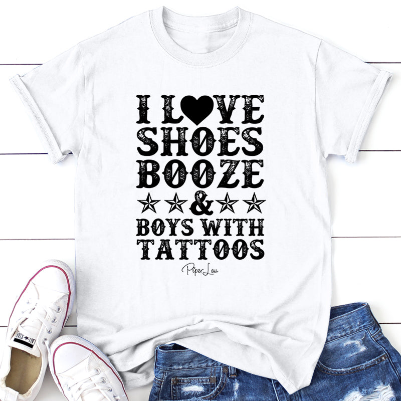 Shoes Booze Boys With Tattoos