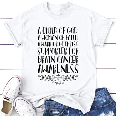 A Child Of God Supporter Of Brain Cancer