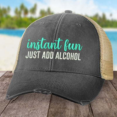 Instant Fun Just Add Alcohol Hat