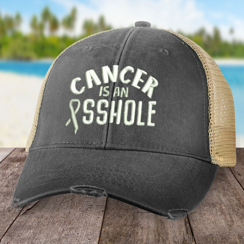 Lung Cancer Is An Asshole Hat