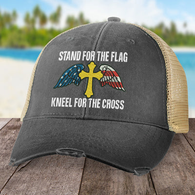 Stand For The Flag, Kneel For The Cross Hat