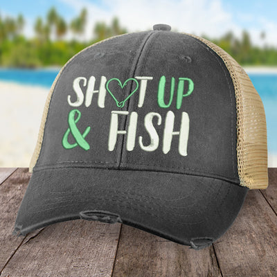 Shut Up And Fish Hat