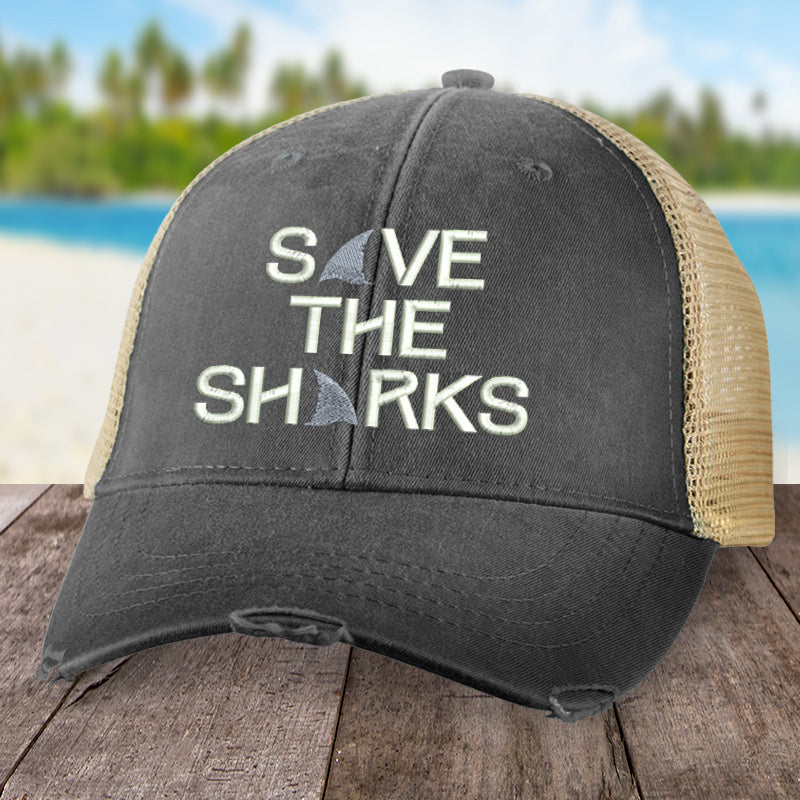 Beach Beach Save The Sharks Hat