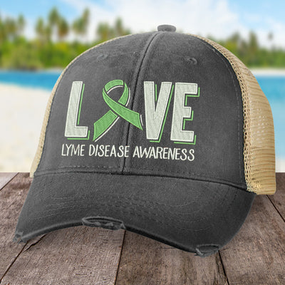 Lyme Disease Love Ribbon Hat