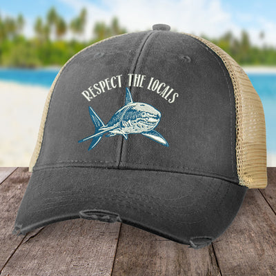 Respect the Locals Shark Hat