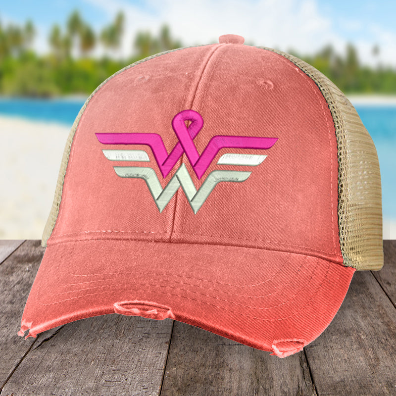 Breast Cancer Wonder Woman Hat