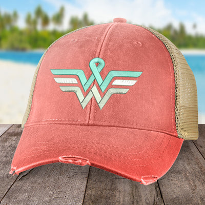 Ovarian Wonder Woman Hat