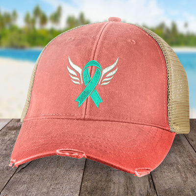 Cervical Cancer Angel Wings Hat