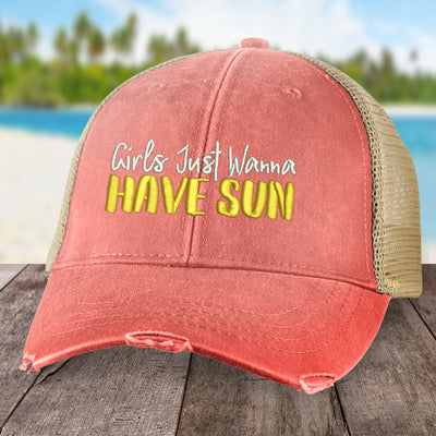 Girls Just Wanna Have Sun Hat