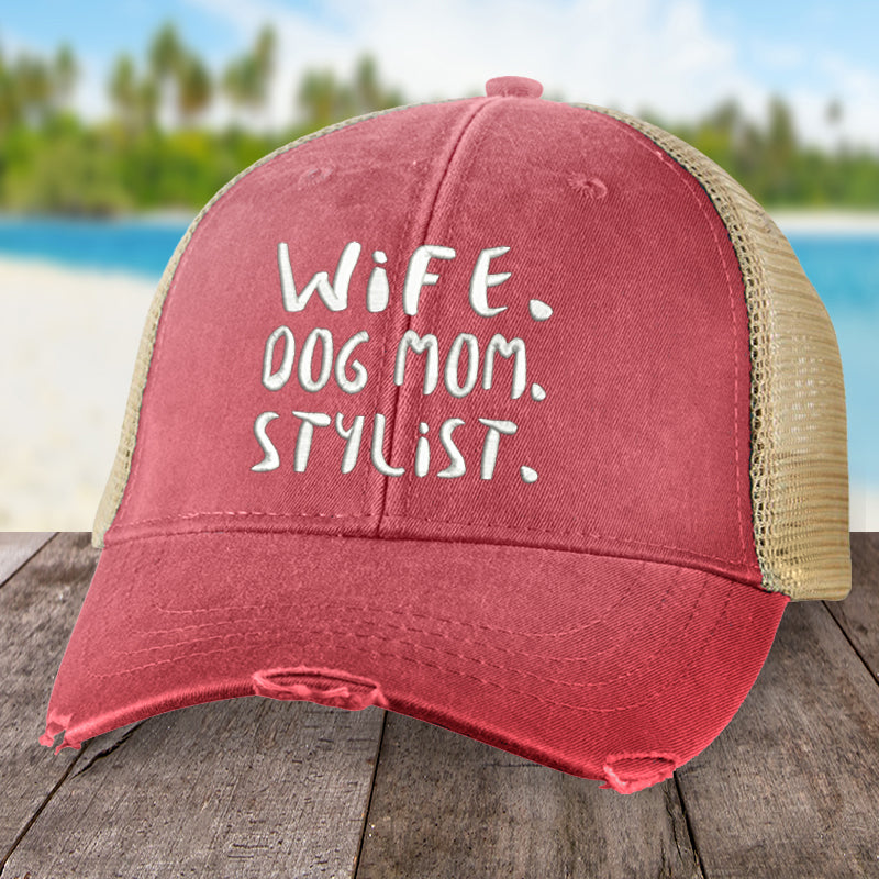 Wife Dog Mom Stylist Hat