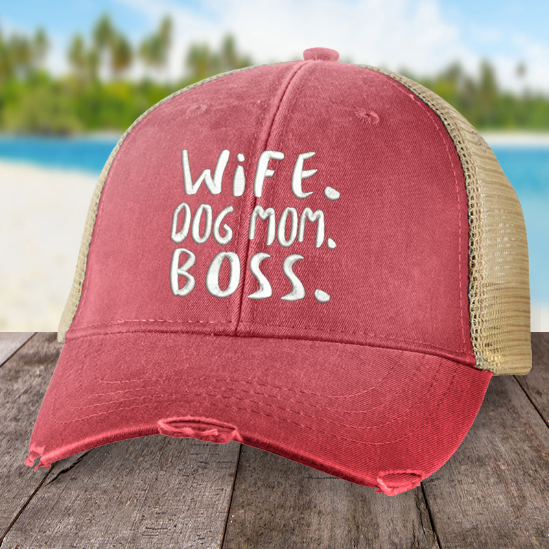 Wife Dog Mom Boss Hat