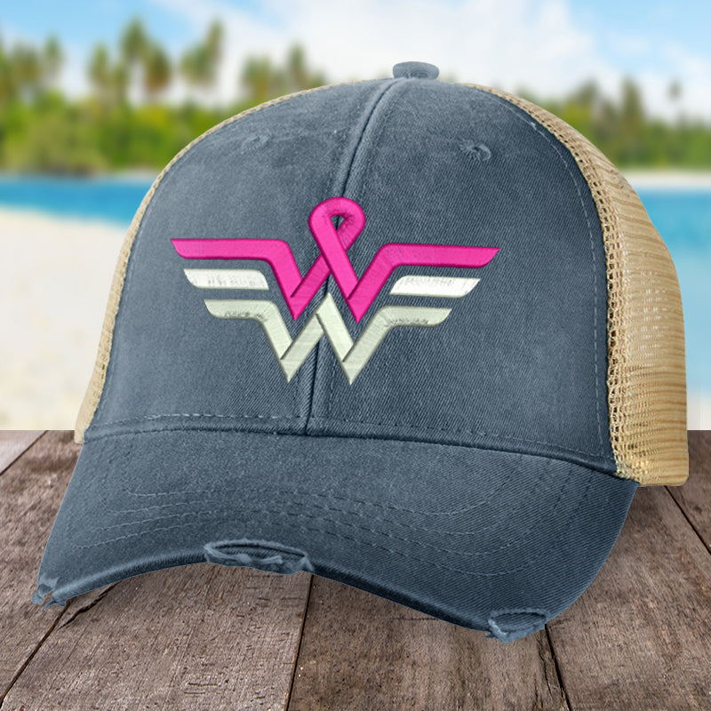 Breast Cancer Wonder Woman Hat