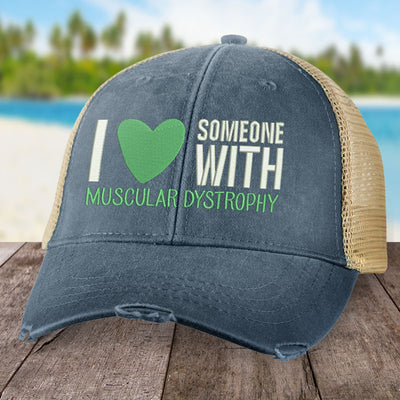 Muscular Dystrophy I Heart Someone Hat