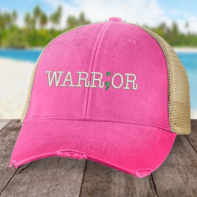 Mental Illness Warrior Semicolon Hat