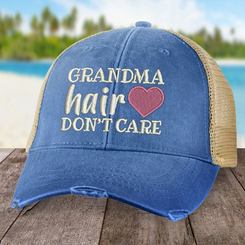 Grandma Hair, Don't Care Hat