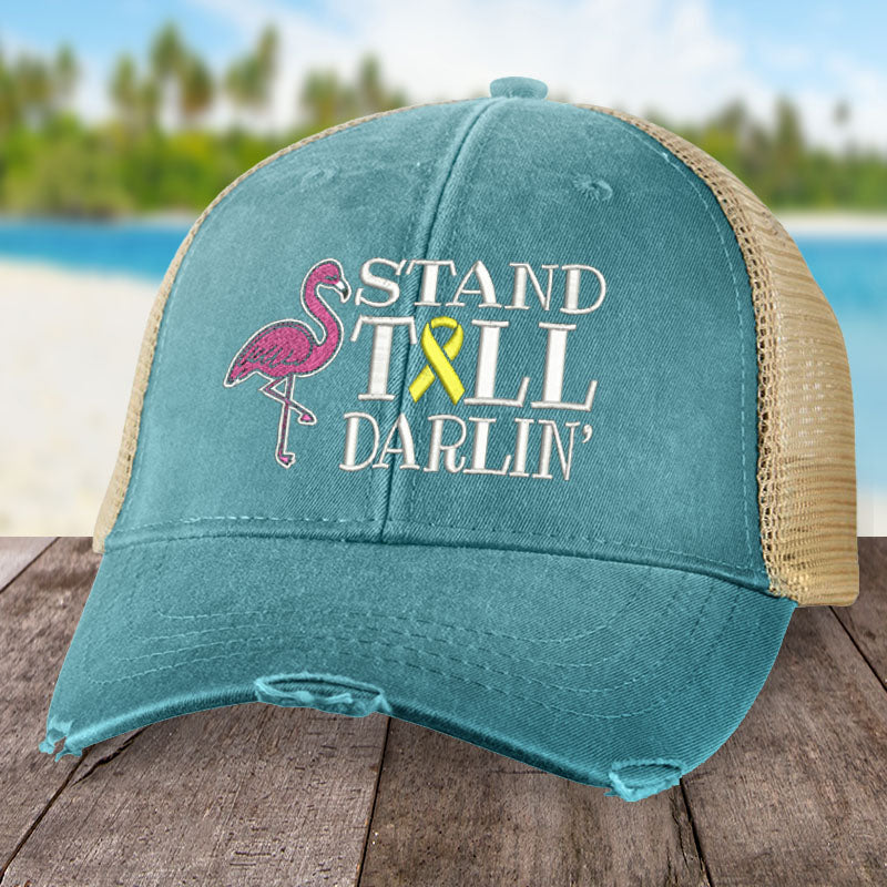 Childhood Cancer Stand Tall Darlin' Hat