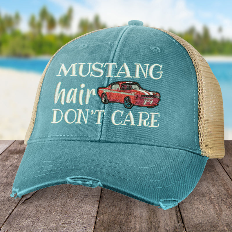 Mustang Hair, Don't Care Hat