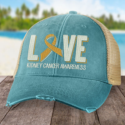 Kidney Cancer Love Ribbon Hat