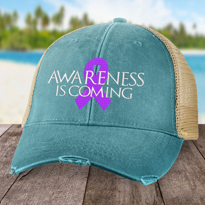 Awareness Is Coming Alzheimers Hat