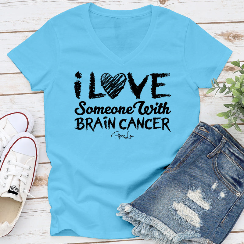 Someone with Brain Cancer