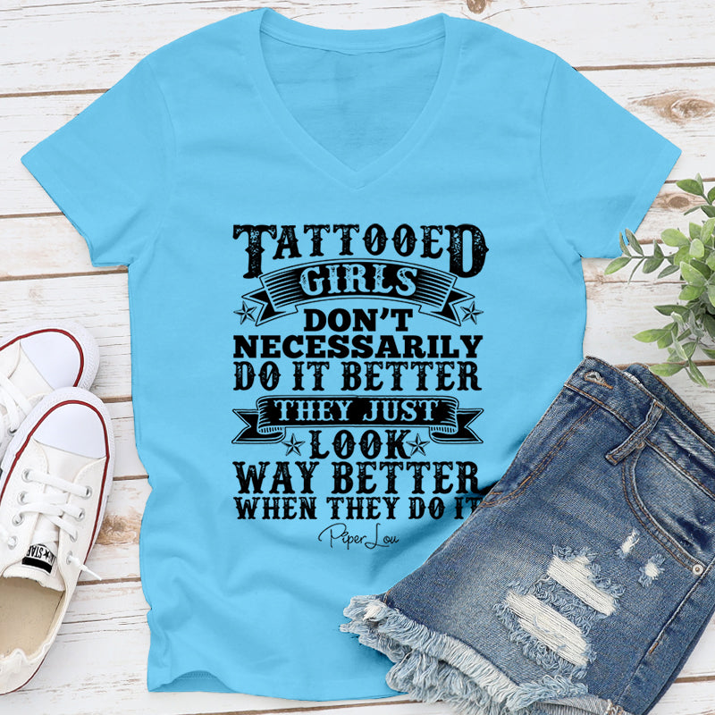 Tattooed Girls Don't Necessarily Do It Better