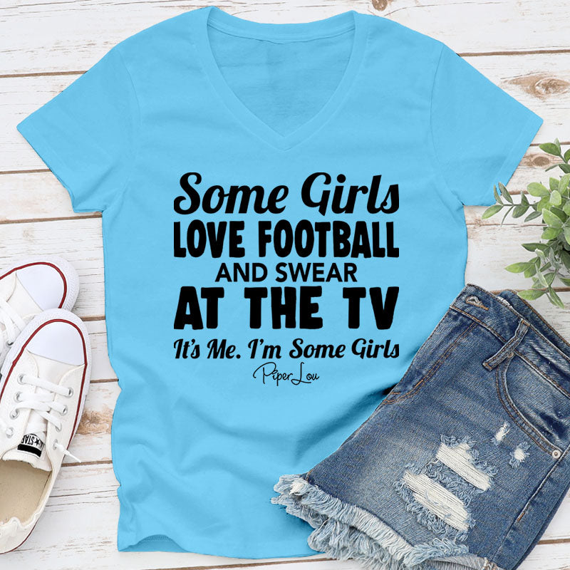 Some Girls Love Football And Swear At The TV