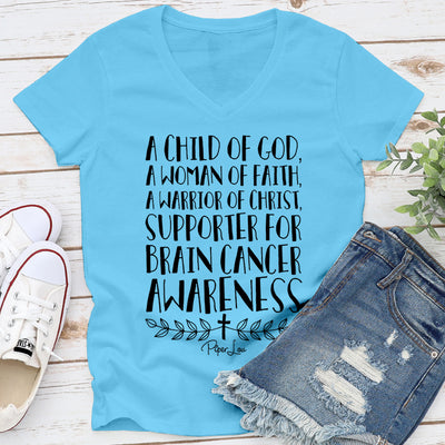 A Child Of God Supporter Of Brain Cancer