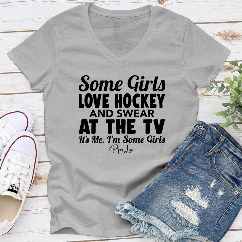 Some Girls Love Hockey And Swear At The TV