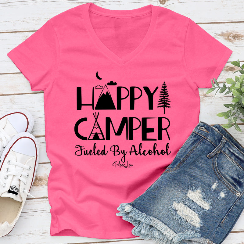 Happy Camper Fueled by Alcohol
