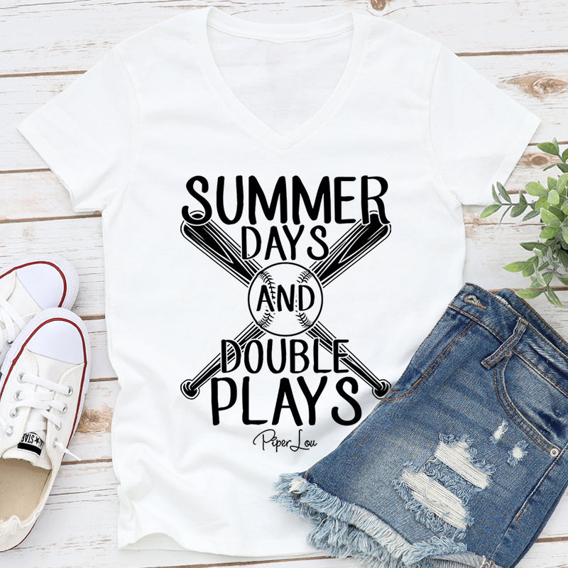 Summer Days Double Plays Baseball