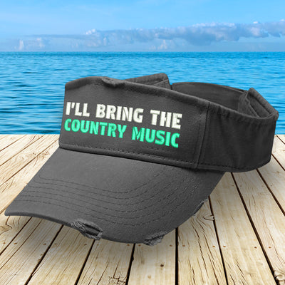 I'll Bring The Country Music Visor