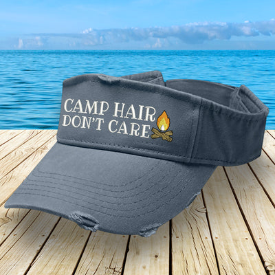 Camping Hair, Don't Care Visor