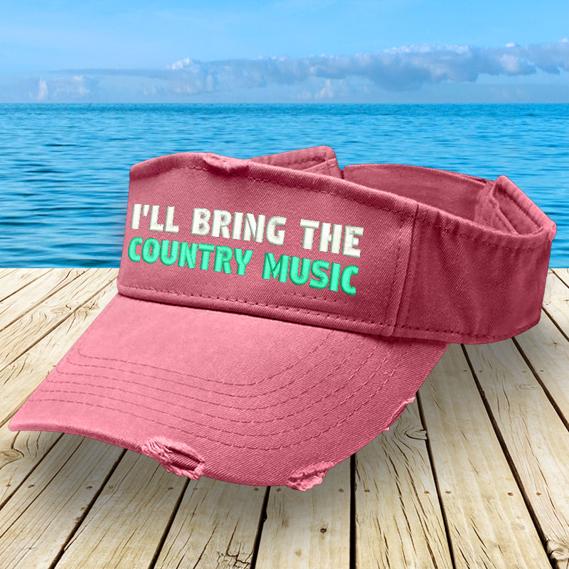 I'll Bring The Country Music Visor