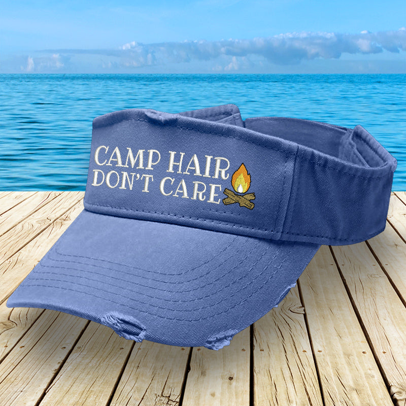 Camping Hair, Don't Care Visor