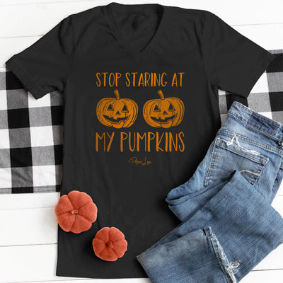 Halloween Apparel | Stop Staring at My Pumpkins