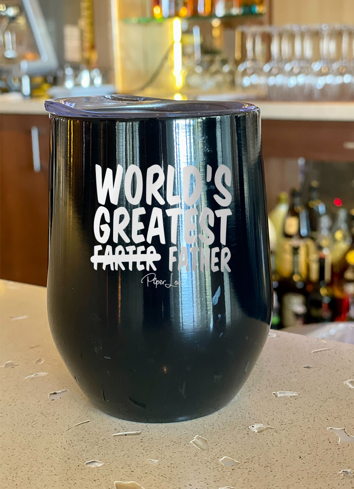World's Greatest Farter 12oz Stemless Wine Cup