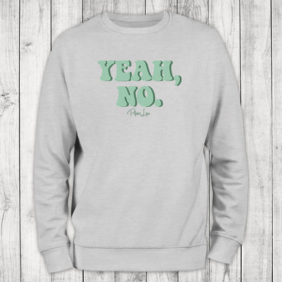 Yeah No Graphic Crewneck Sweatshirt