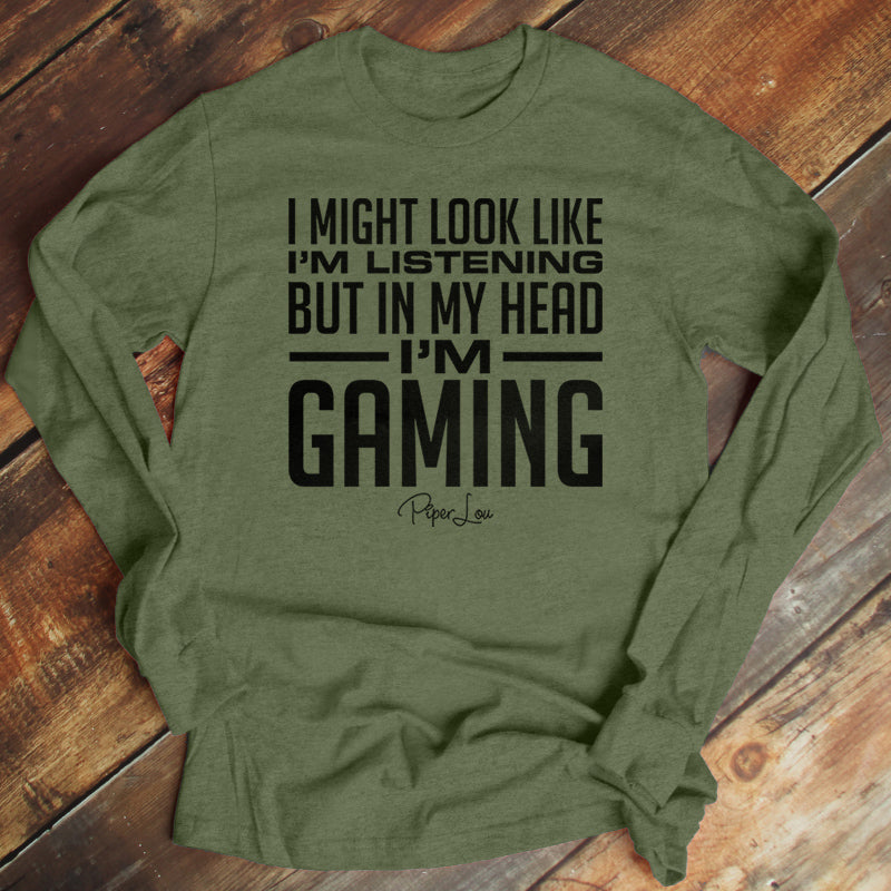 In My Head I'm Gaming Men's Apparel