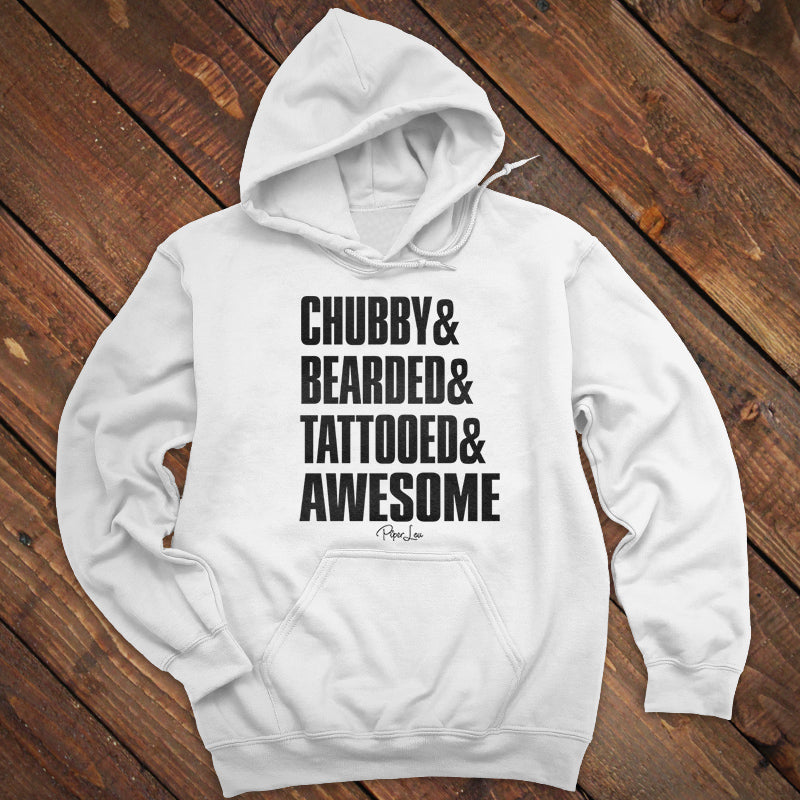 Chubby Tattooed Bearded Awesome Men's Apparel