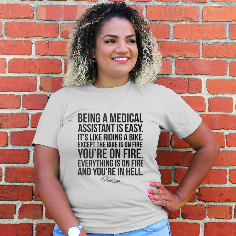 Being A Medical Assistant Is Easy Curvy Apparel