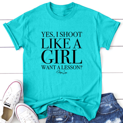 Yes I Shoot Like A Girl Want A Lesson