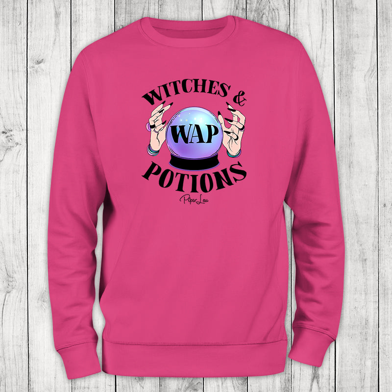 Witches And Potions Graphic Crewneck Sweatshirt