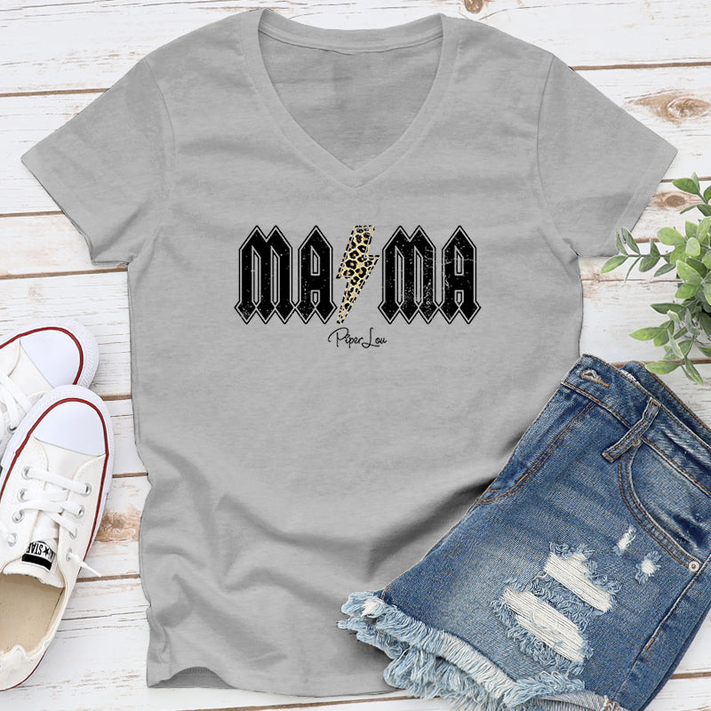 Mama Lightning Bolt Graphic Tee