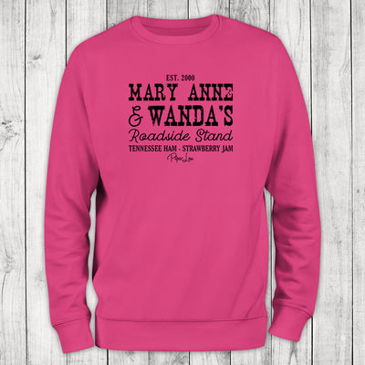 Mary Anne And Wanda's Roadside Stand Crewneck Sweatshirt